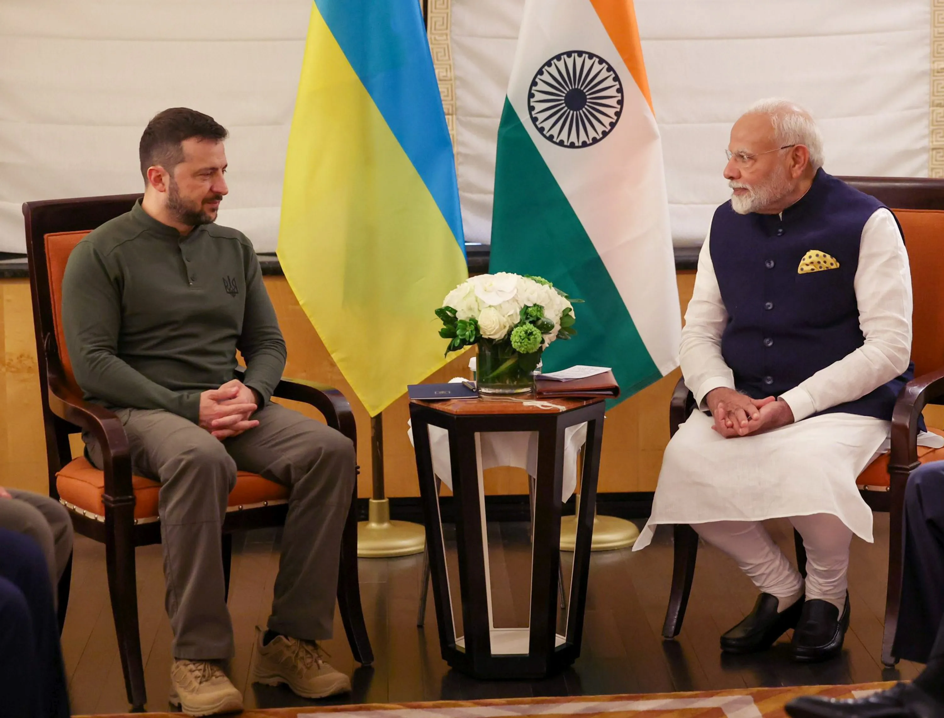 Prime Minister Modi meets Ukrainian President Zelensky in New York