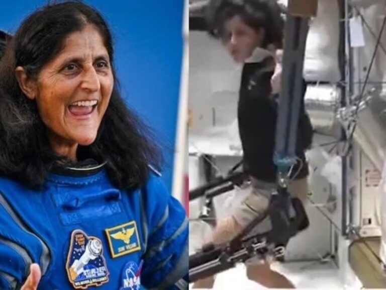 'Stuck' in space, Sunita Williams is just about to come to Earth? What is the truth of the viral video?