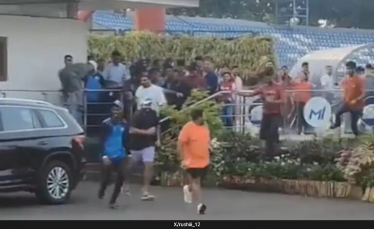 India Captain Rohit Sharma Avoids Fans, Runs Away From Them In Mumbai Indians Training Ground. Videos