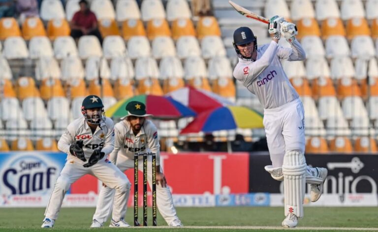 Pakistan vs England 1st Test Day 2 Highlights: England Fight Back After Losing Early Wicket, Pakistan Slam 556